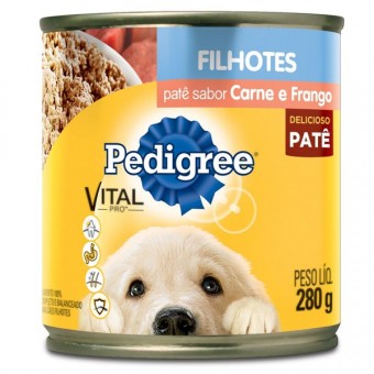 Pedigree Lata Junior Carne e Frango - 280 g